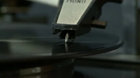 Old vinyl record Stock Footage 10790082