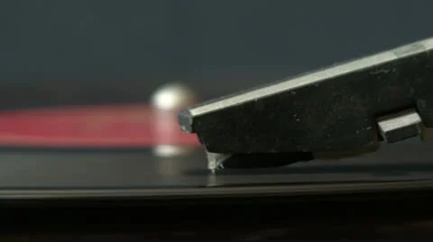 Old vinyl record Video stock 10790103