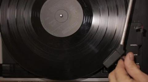 Old Vinyl Record Video stock 67515791