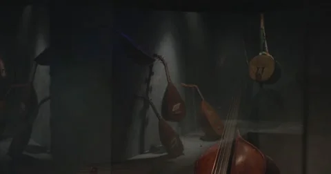 Old Violin Stock Footage 62759651