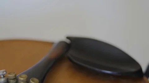 Old violin Stock Footage 76246136