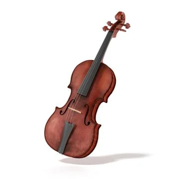 Old violin Stock Illustration