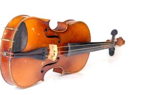 Old violin Stock Photos