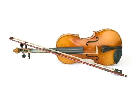 Old violin Stock Photos