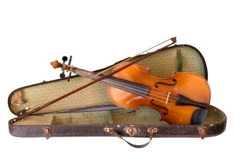 Old violin Stock Photos