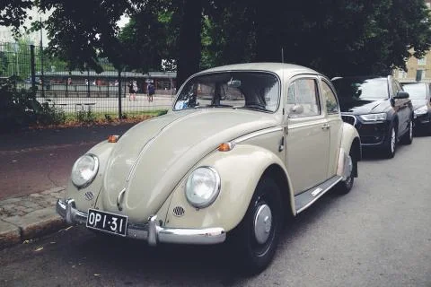 Old Volkswagen Stock Photos