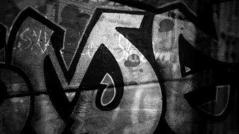 Old wagon Graffiti Mix Stock-Footage 192799229