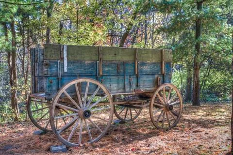 Old Wagon Stockfoto's
