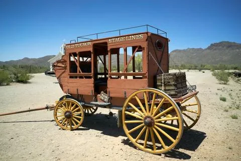 Old Wagon 스톡 사진
