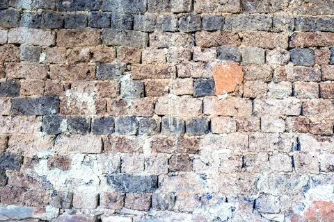 Old wall from adobe, Stock Photos