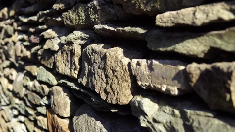 Old wall with ancient masonry, abstract background. Stock Footage 93991864