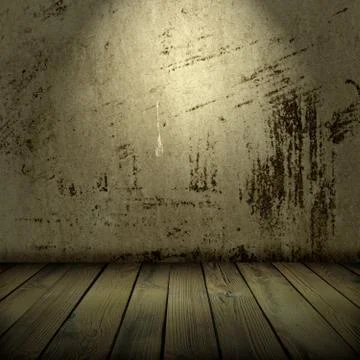 Old wall and floor Stock Photos