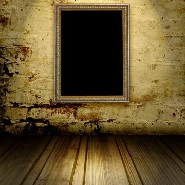 Old wall and floor Stock Photos