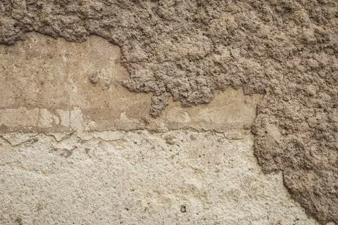Old wall background. Concrete plaster wall. Stock Photos