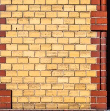 Old wall with bricks Foto stock