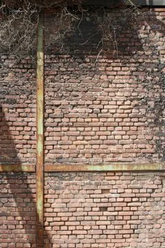 Old wall with bricks vintage background high quality prints Stock Photos
