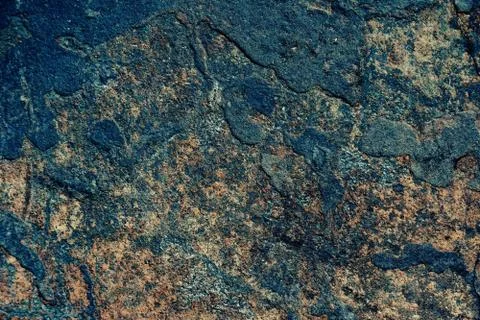 Old wall. cement plaster dark blue, blue red gray texture background beautifu Stock Photos