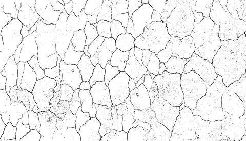 Old wall crack texture, grunge wall texture, grungy texture with cracked effect Stock Illustration