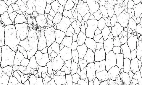 Old wall grunge texture, Cracked Dry Bark and Old Wall Texture Abstract Illustrazione stock