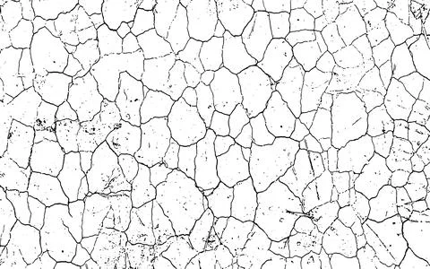 Old wall grunge texture, Cracked Dry Bark and Old Wall Texture Abstract Illustrazione stock