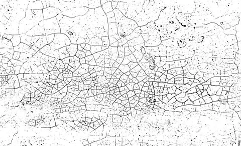 Old wall grunge texture, Cracked Dry Bark and Old Wall Texture Abstract Illustrazione stock