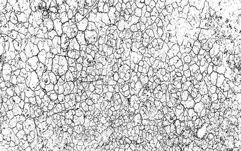 Old wall grunge texture, Cracked Dry Bark and Old Wall Texture Abstract Stock Illustration