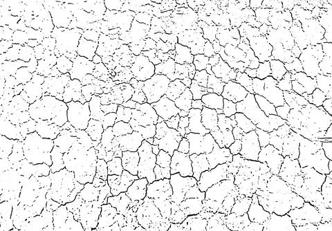 Old wall grunge texture, Cracked Dry Bark and Old Wall Texture Abstract Stock Illustration