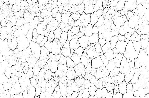 Old wall grunge texture, Cracked Dry Bark and Old Wall Texture Abstract Illustrazione stock
