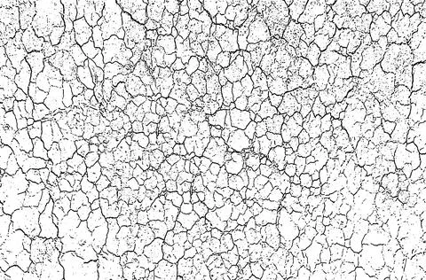 Old wall grunge texture, Cracked Dry Bark and Old Wall Texture Abstract Illustrazione stock