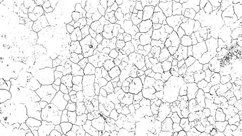 Old wall grunge texture, Cracked Dry Bark and Old Wall Texture Abstract Illustrazione stock