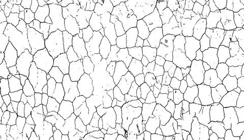 Old wall grunge texture, Cracked Dry Bark and Old Wall Texture Abstract Stock Illustration