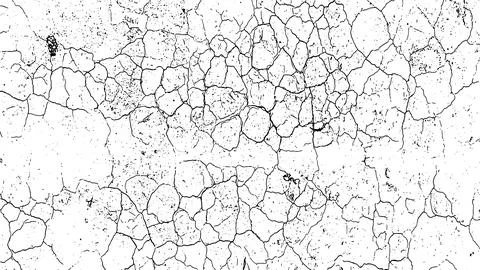 Old wall grunge texture, Cracked Dry Bark and Old Wall Texture Abstract Stock Illustration