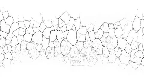 Old wall grunge texture, Cracked Dry Bark and Old Wall Texture Abstract Illustrazione stock
