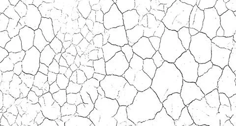 Old wall grunge texture, Cracked Dry Bark and Old Wall Texture Abstract Stock Illustration
