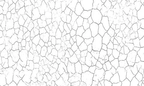 Old wall grunge texture, Cracked Dry Bark and Old Wall Texture Abstract Stock Illustration