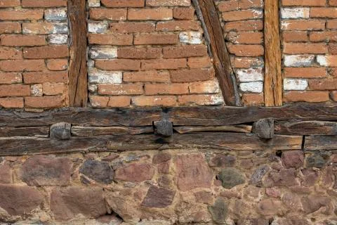 Old wall of the house Stock-Fotos