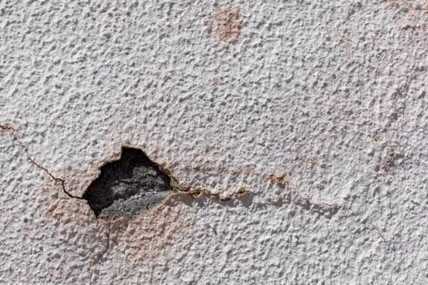 Old wall with jumping ink. Stock Photos