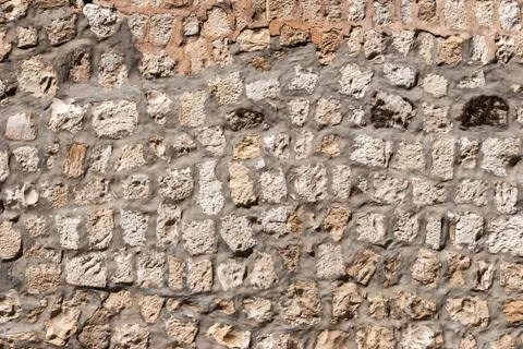 Old wall made of the Jerusalem stone Stock Photos