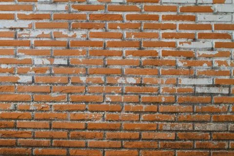 Old wall from a red brick Stock Photos
