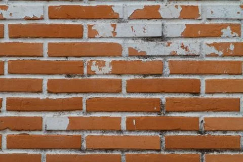Old wall from a red brick Stock Photos