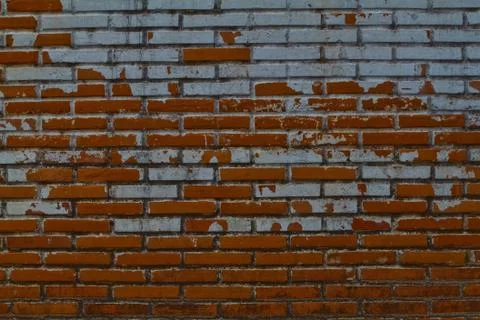Old Wall from a red brick Foto stock