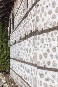 Old wall stone perspective Stock Photos