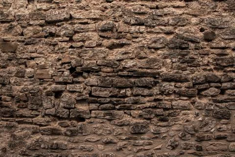 Old wall with stones Stock Photos