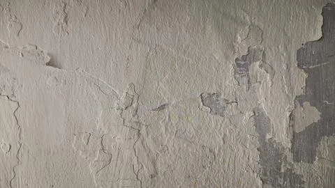 Old wall surface with horizontal texture and noticeable cracking for use in.. Stock Photos