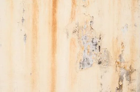 Old wall texture with peeling paint Stock Photos