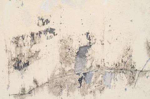 Old wall texture with peeling paint Stock Photos