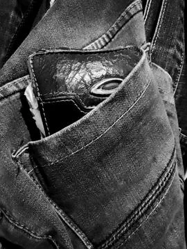 Old Wallet Stock Photos