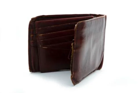 Old walllet Stock Photos