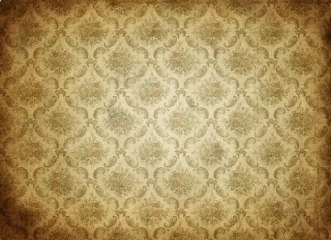 Old wallpaper background Foto stock