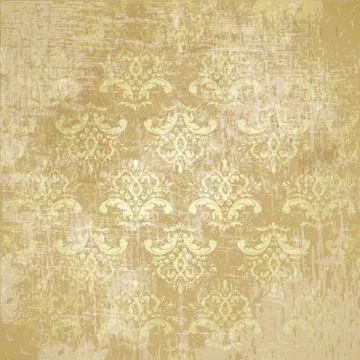 Old wallpaper Stock Illustration